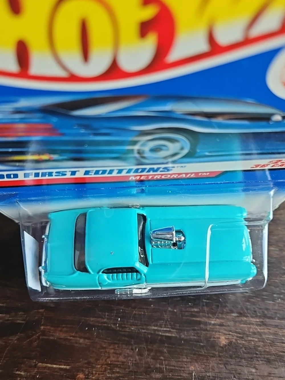 Metrorail 2000 Hot Wheels Car